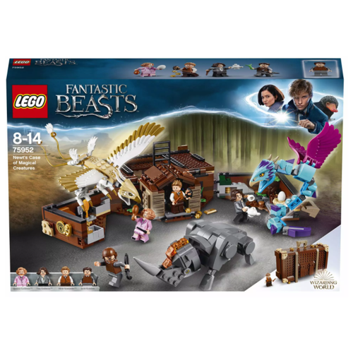 фото Lego 75952 newt's case of magical creatures - лего чемодан ньюта саламандера