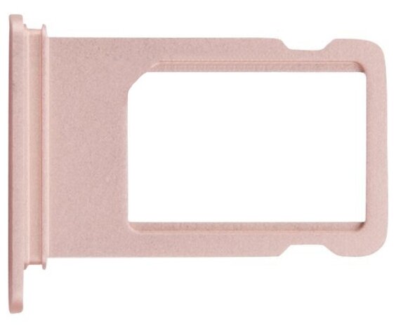 Держатель (лоток) SIM карты для Apple iPhone 7 Plus розовое золото