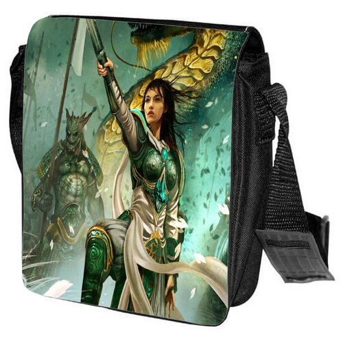 фото Сумка на плечо coolpodarok might and magic heroes 6 воительница дракон войско