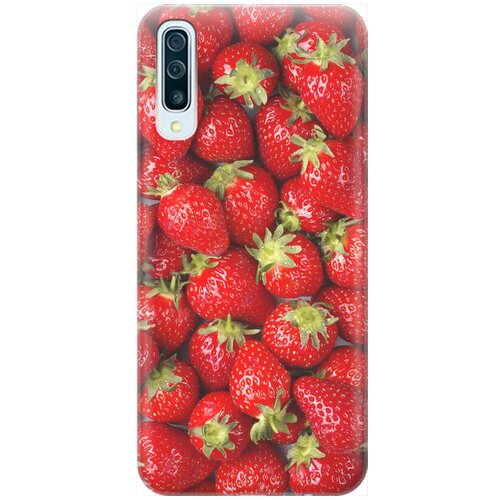 фото Re:pa накладка transparent для samsung galaxy a50 / a50s / a30s с принтом "клубника"