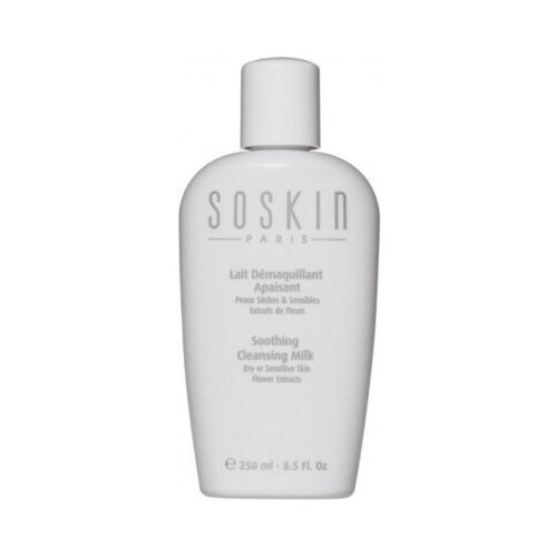 Soskin Paris Soothing Cleansing Milk Успокаивающее молочко для чувствительной кожи, 250 мл.