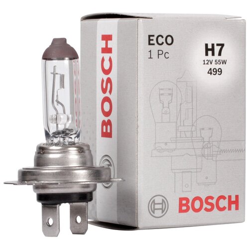 Лампа накаливания BOSCH H7 Eco 55W 12V, 1 шт, 1987302804