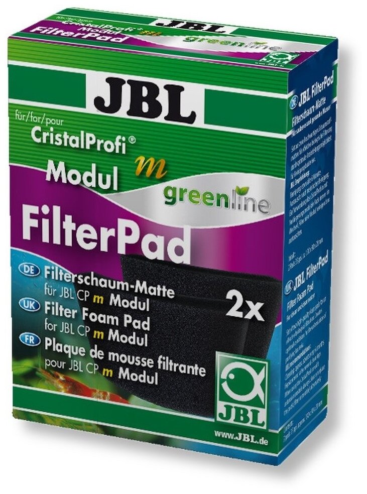 JBL CristalProfi m greenline Module FilterPad - Сменная губка дмодуля расш. CP m 2 шт