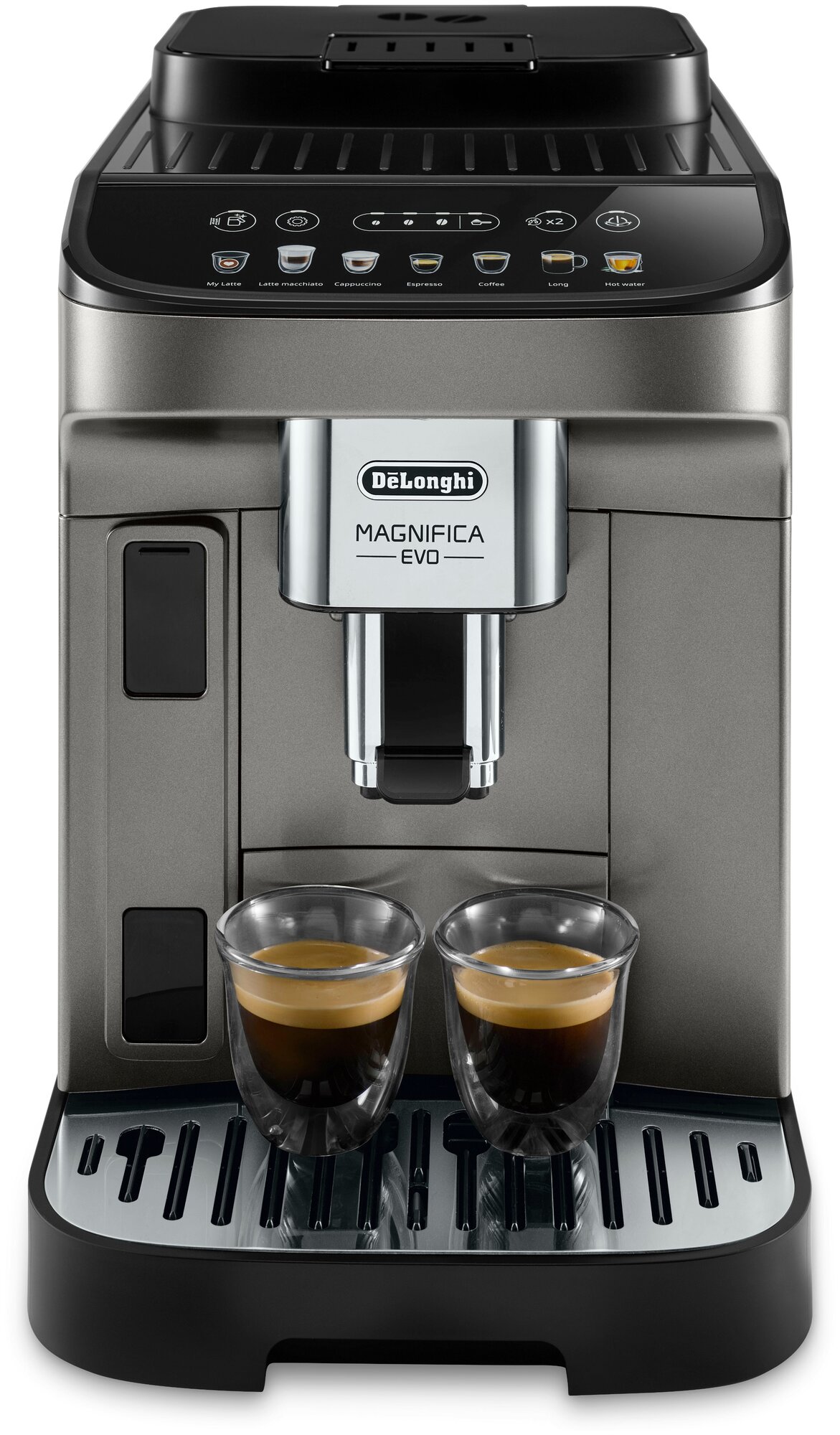 Кофемашина De"Longhi Magnifica Evo ECAM290.81, титановый