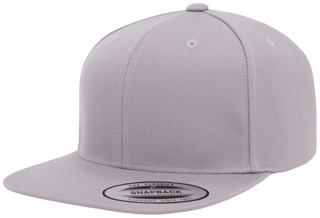 Кепка FlexFit 6089M - Classic Snapback Silver 