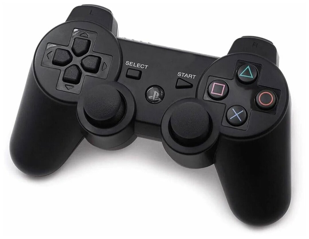 Беспроводной джойстик геймпад MyPads DualShock 3 Wireless Controller для игровой приставки Playstation 3 черный