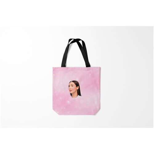 фото Сумка-шоппер / 40х40 см / разная музыка / manizha манижа burnettie