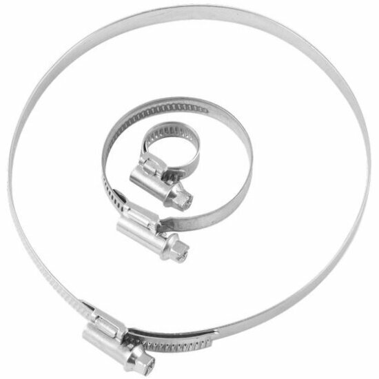 Хомут червячный стальной Ремоколор  диаметр 130 - 150 мм 47-4-150