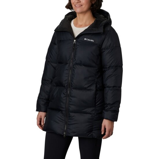 фото Куртка утеплённая Columbia Puffect™ Mid Hooded Jacket 1864791 женская, цвет черный, размер 44