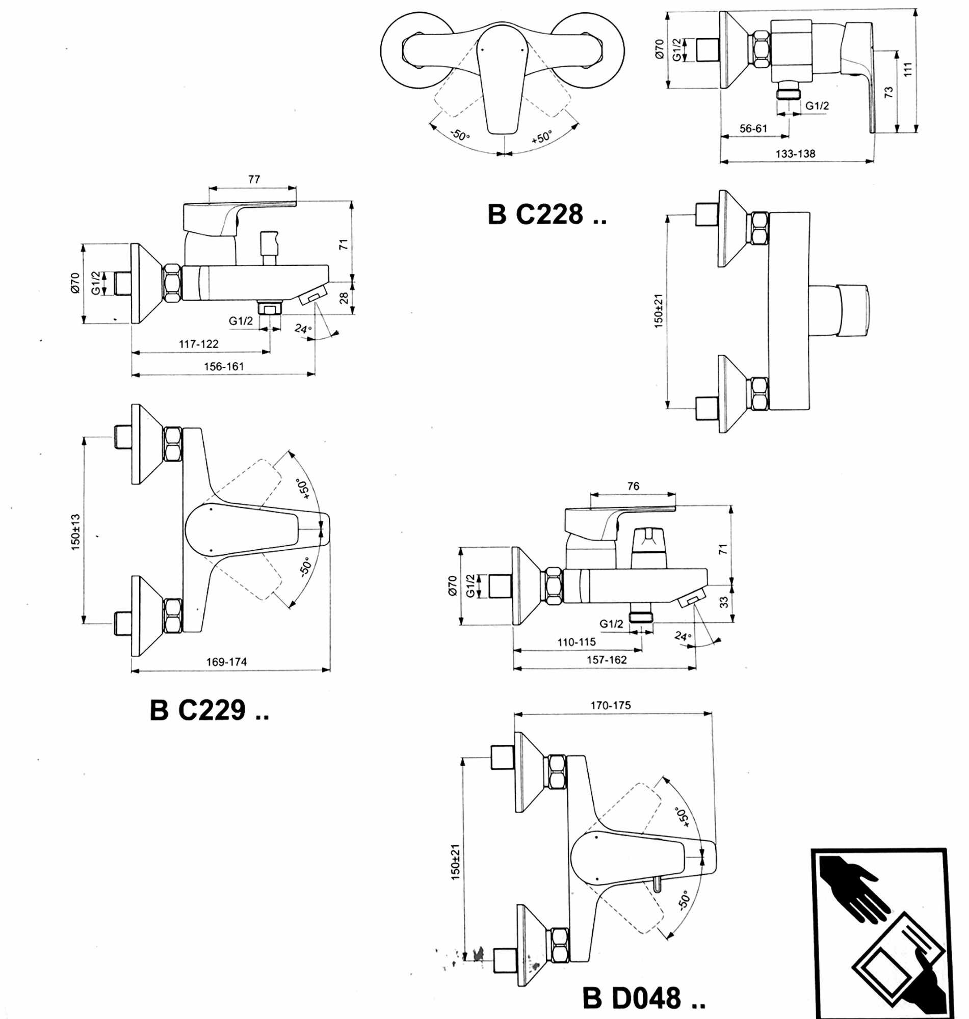 Смеситель для ванны Ideal Standard Esla однорычажный цвет хром - фото №6