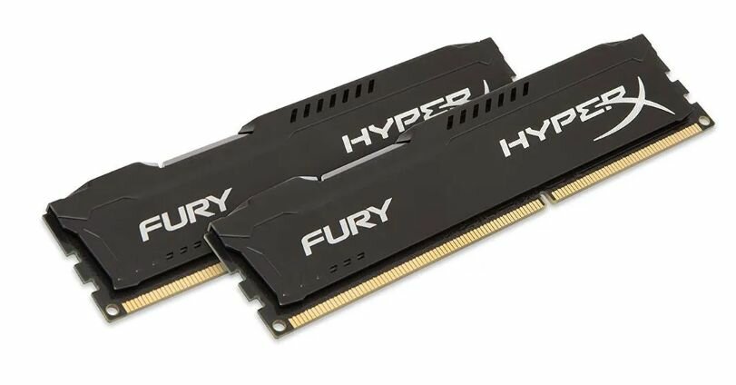 Оперативная память HyperX Kingston Fury DDR3 2x4 Gb 1333 MHz (HX313C9FB/4)
