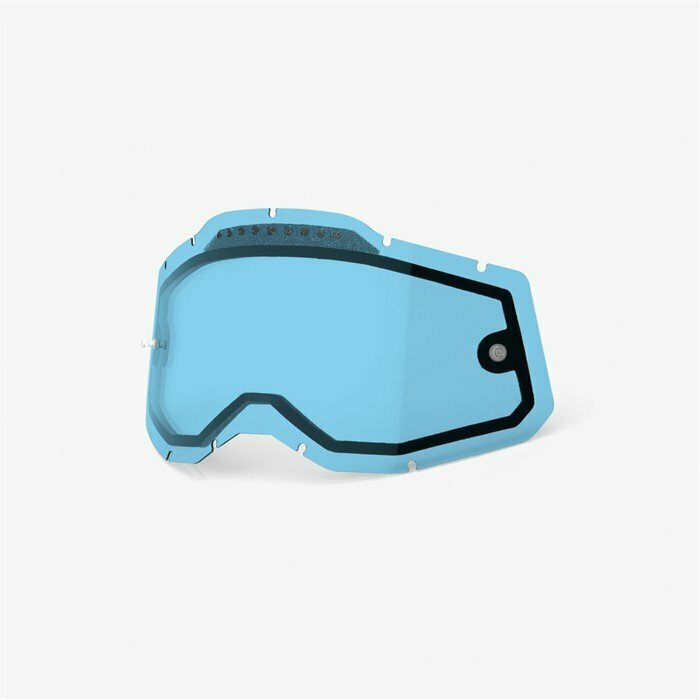 Линза 100% RC2/AC2/ST2 Replacement Lens Vented Dual Pane Blue (51008-607-01)