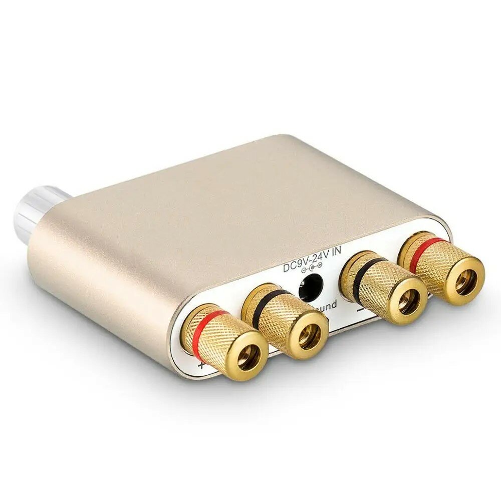 Цифровой мини-усилитель Tulun Play Bluetooth 50 стерео Hi-Fi Домашнее аудио аудиоприемник USB DAC 50 Вт + 50 Вт