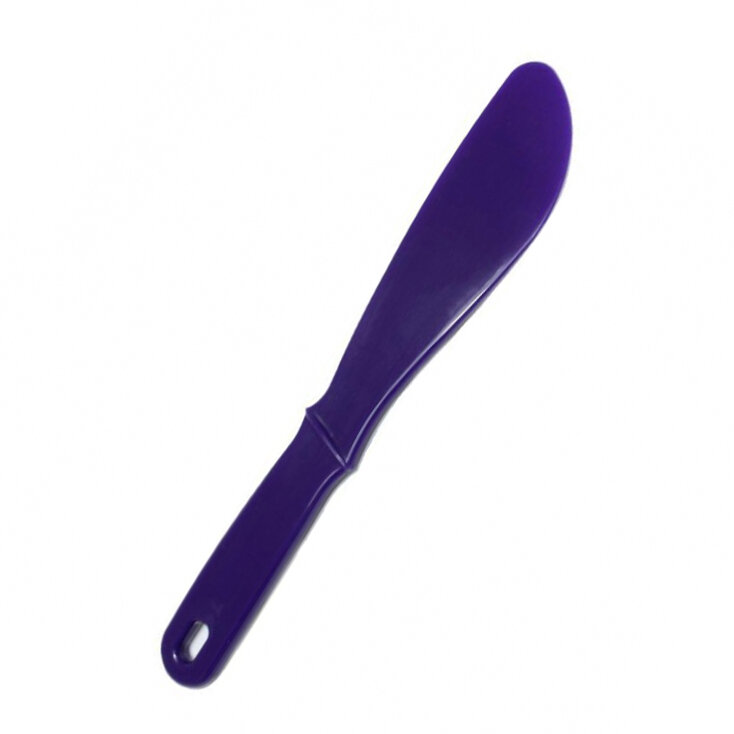 Лопатка для размешивания маски средняя Anskin Spatula Middle Purple 1 piece