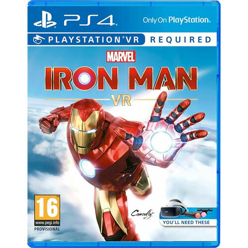 Игра для PlayStation 4 Iron Man Железный человек VR РУС Новый игра для playstation 4 iron man железный человек vr англ новый