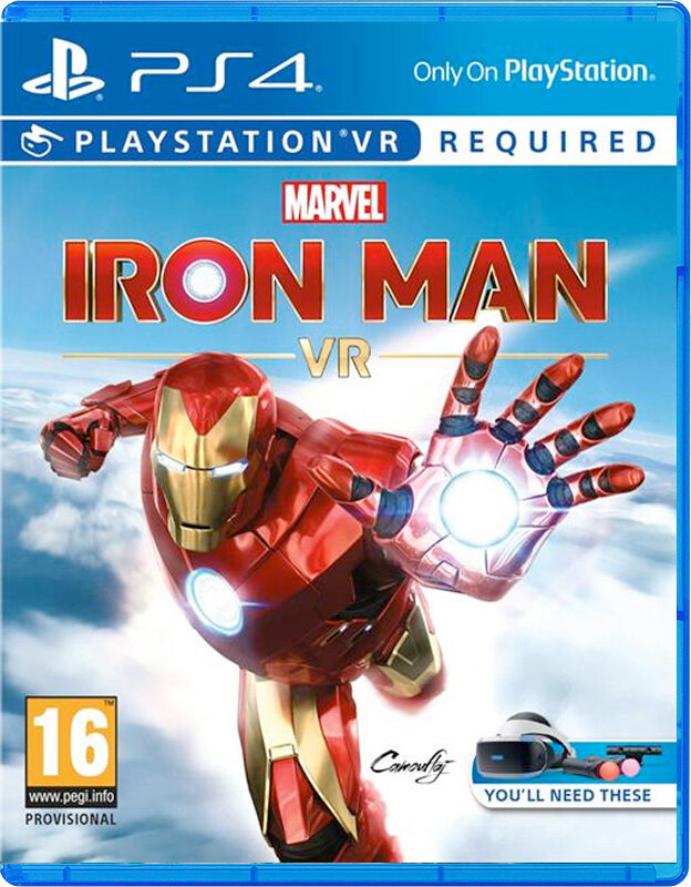 Игра для PlayStation 4 Iron Man Железный человек VR РУС Новый