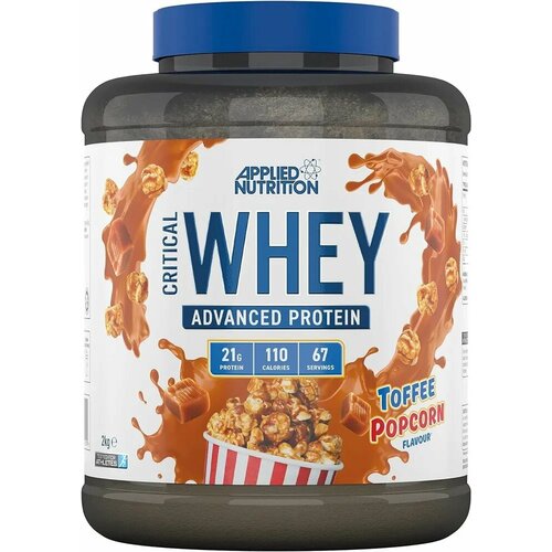 Applied Nutrition Critical Whey 2000g (TOFFEE POPCORN)