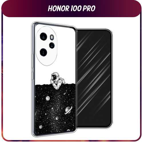 Силиконовый чехол на Honor 100 Pro / Хонор 100 Про Космический сон силиконовый чехол на honor 100 pro хонор 100 про космический кот