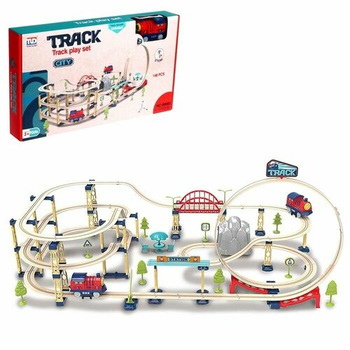 Железная дорога Город работает от батареек 3271₽