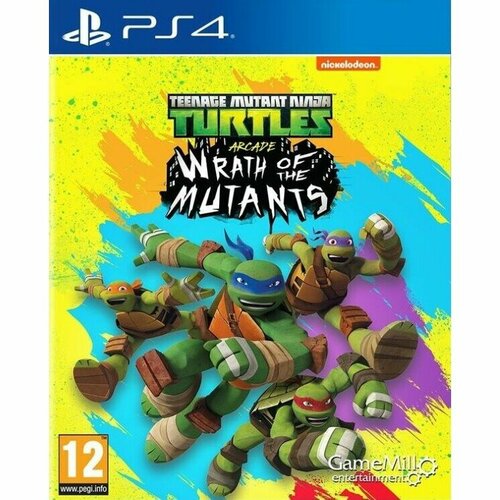 Игра Teenage Mutant Ninja Turtles Arcade: Wrath of the Mutants (PS4)