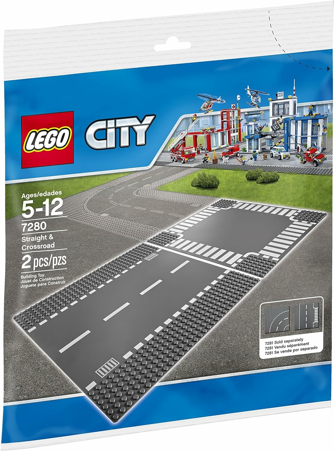 Конструктор LEGO City 7280 Перекресток