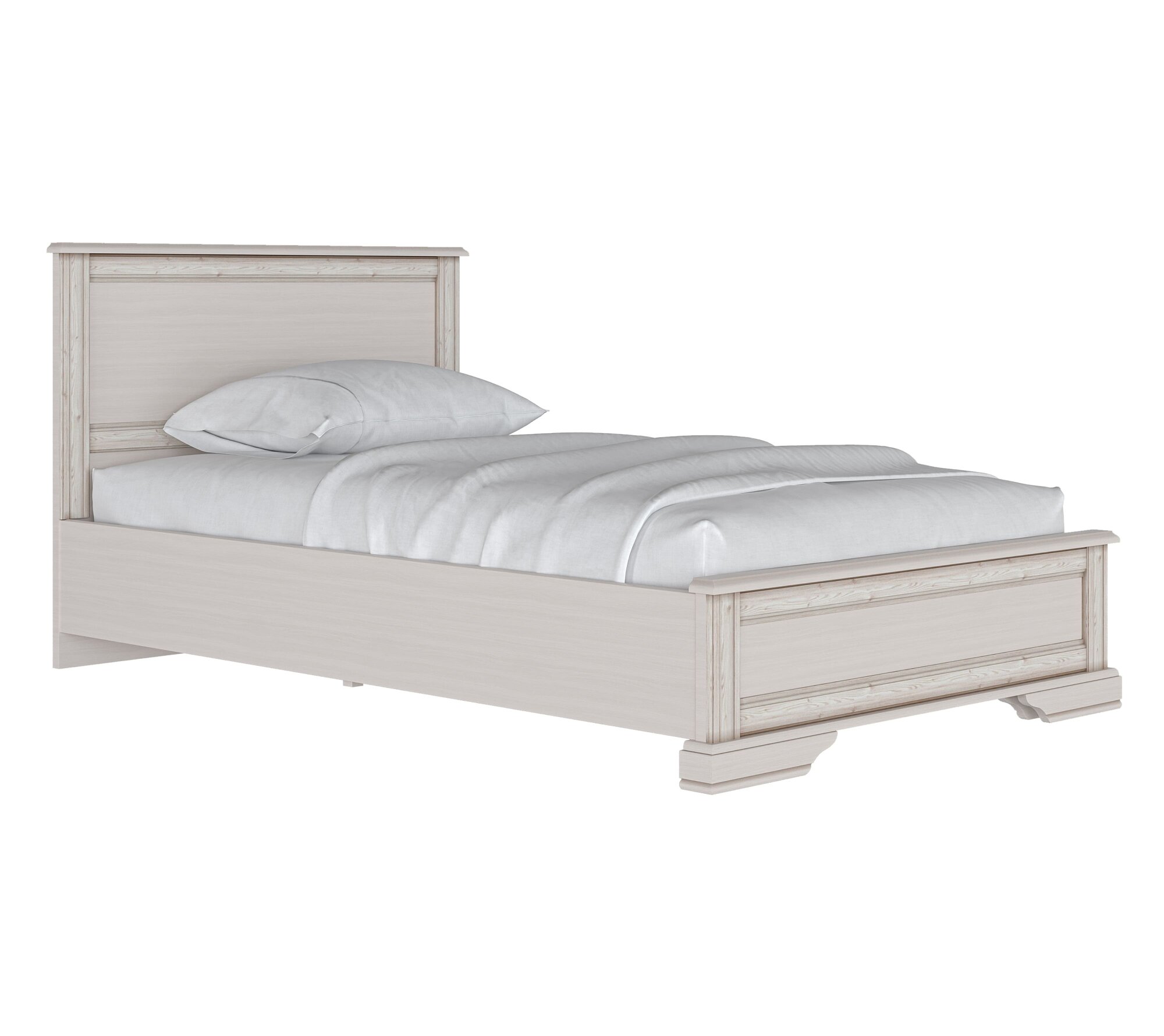 фото Кровать БРВ Мебель STYLIUS B169-LOZ120х200 Лиственница сибирская