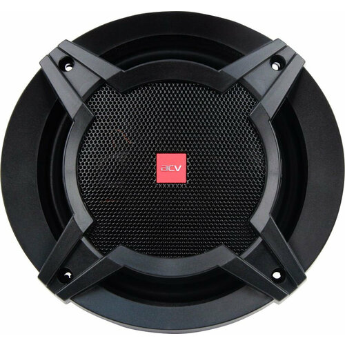 Колонки автомобильные ACV PG-623S 180Вт 88дБ 4Ом 16см 65дюйм ком2кол коаксиальные трехполосные 4012₽