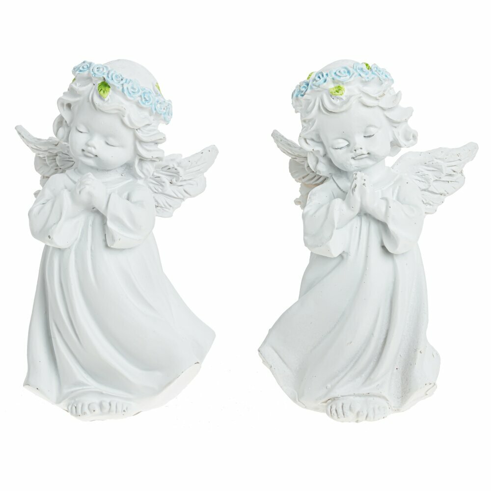 Фигурка декоративная Ангел, L7,5 W5,5 H12,5 см, 2в. 799025 REMECO