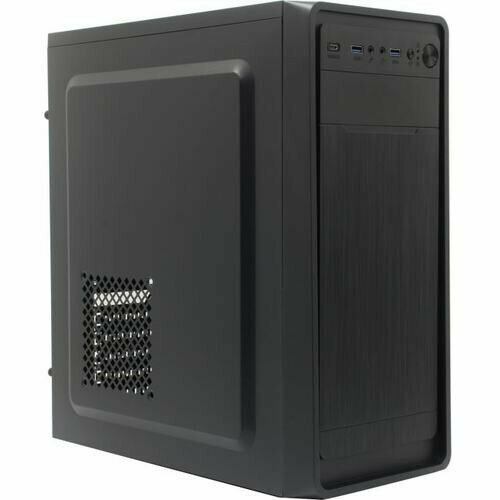 Exegate EX287374RUS Корпус Miditower ExeGate XP-332UC-XP450 (ATX, XP450 с вент. 12см, 2*USB3.0+1*TypeC, аудио, черный)