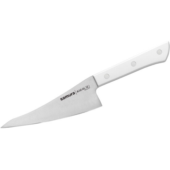Нож кухонный универсальный SAMURA HARAKIRI SHR-0028W/K белая рукоять 146 см