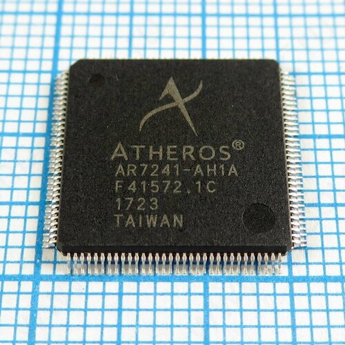 AR7241-AH1A - Ethernet контроллер 10 шт лот ar7241 ah1a qfp ar7241 ah1a qfp 128 chip new spot