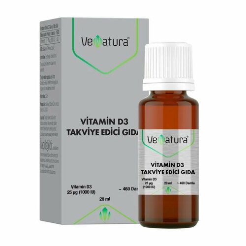 Витамин D3 в каплях от Venatura, 20мл