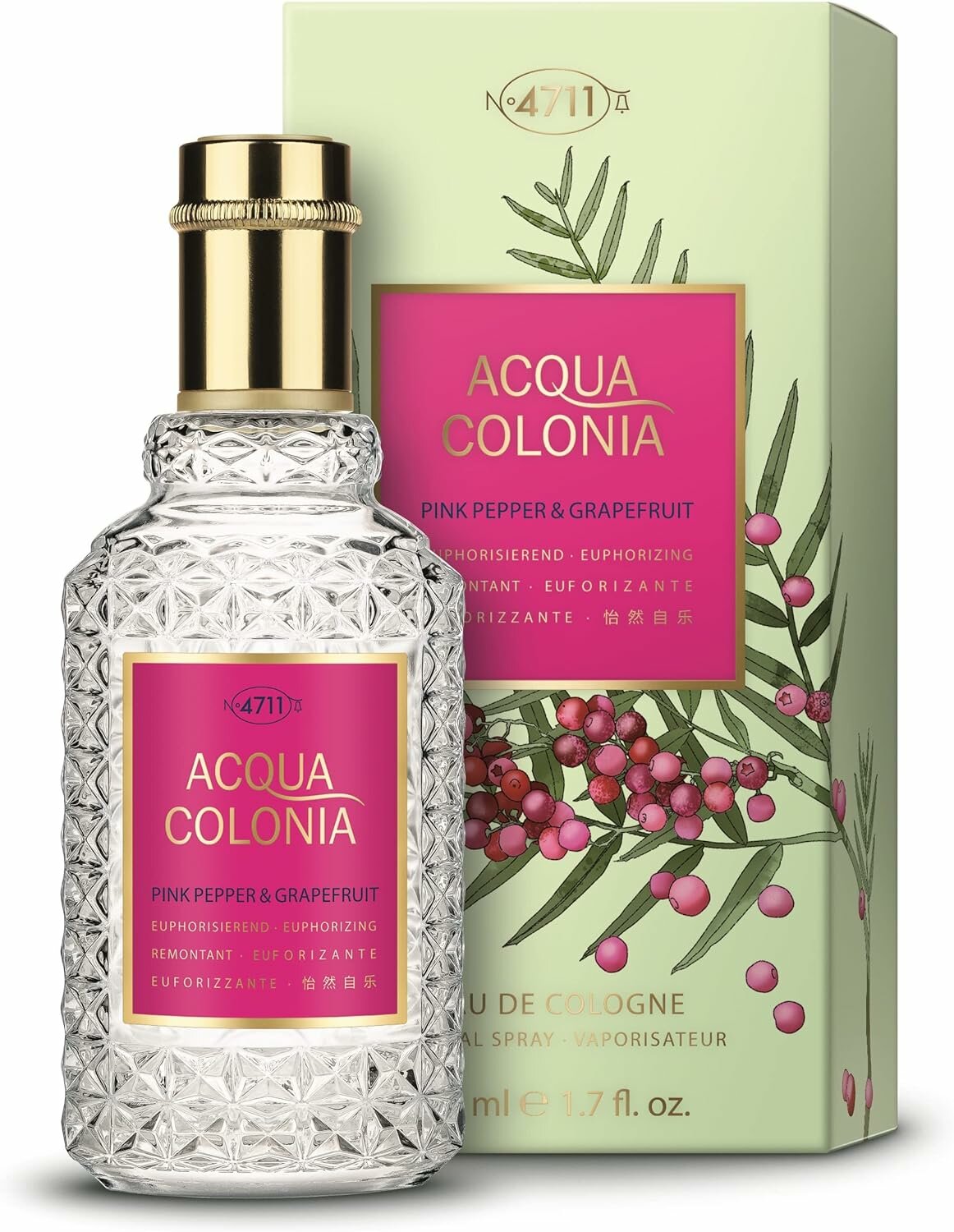 Одеколон №4711 Acqua Colonia Pink Pepper & Grapefruit 50 мл