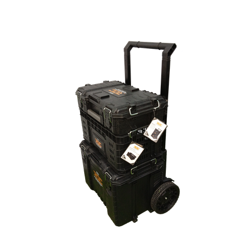 Модульная система Keter ROC PRO GEAR CRATE (17200006) ящик тележка на колесах gear mobile 28 keter 38375