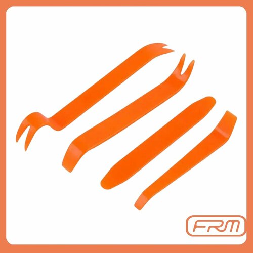 Набор инструментов съемников лопаток для демонтажа пластиковых элементов на автомобиле для автомобилиста