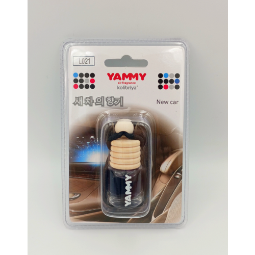 Kolibriya Yammy L021 New Car Ароматизатор салона автомобиля подвесной Новая машина 4 мл