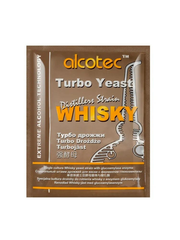 Турбо дрожжи ALCOTEC Whisky Turbo, 73 гр