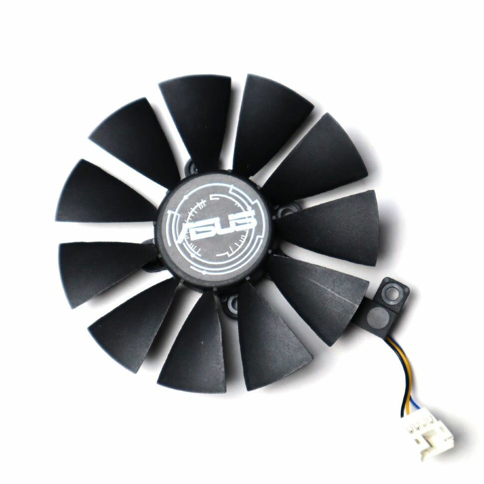 Вентилятор для видеокарт ASUS 88 мм DUAL короткий кабель, 5 штук