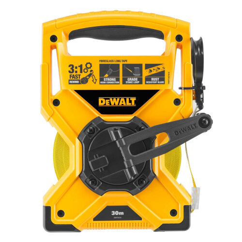 Длинная рулетка Dewalt DWHT34218-0, 30 м