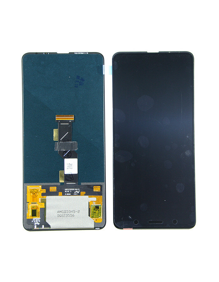 Дисплей для Xiaomi Mi Mix 3 в сборе с тачскрином (M1810E5A) Черный - (OLED)
