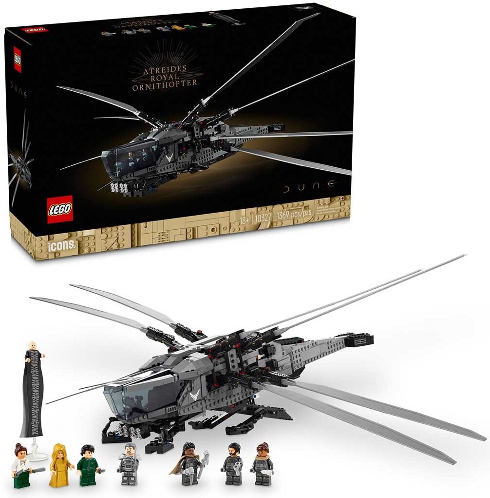 Конструктор LEGO Icons 10327 Дюна: Королевский орнитоптер Атрейдесов