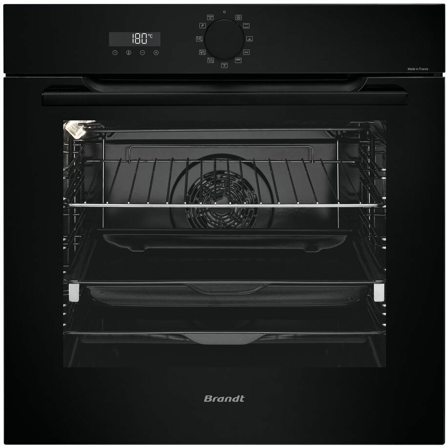 Духовой шкаф BRANDT BOP7537BB, черный