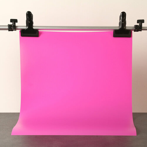 Фотофон для предметной съёмки Фуксия ПВХ 50 х 70 см 547₽