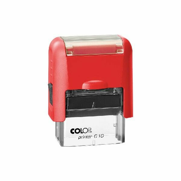 Colop Printer 10 Compact Автоматическая оснастка для штампа (штамп 27 х 10 мм.) , Красный