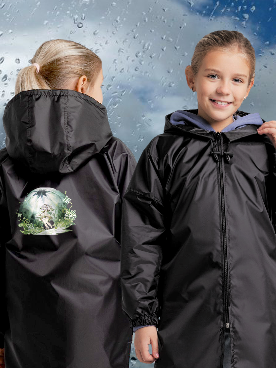 Плащ-дождевик КИНОTREND размер 140-152 черный