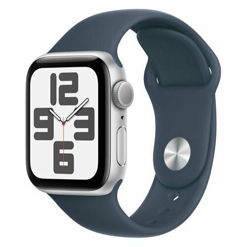 Смарт-часы Apple Watch SE 2023 A2722 40мм серебристый синий mrtt3lla 3458900₽