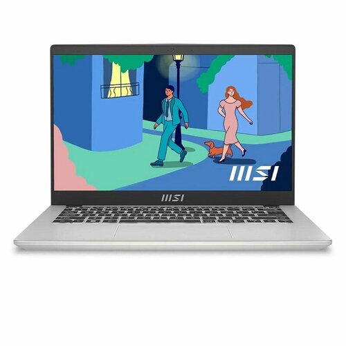 Ноутбук MSI Modern 14 9S7-14J111-1090 14 FHDCore i7-1355U16GB512GB SSDIris Xe Grбез OSSilverKB Eng Rus 72049₽