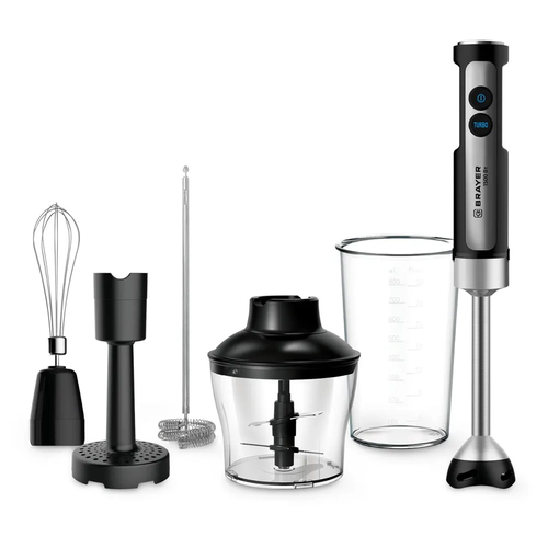 Блендер погружной BRAYER 1256BR 1500 Вт капучинатор пюре BR1256 535600₽