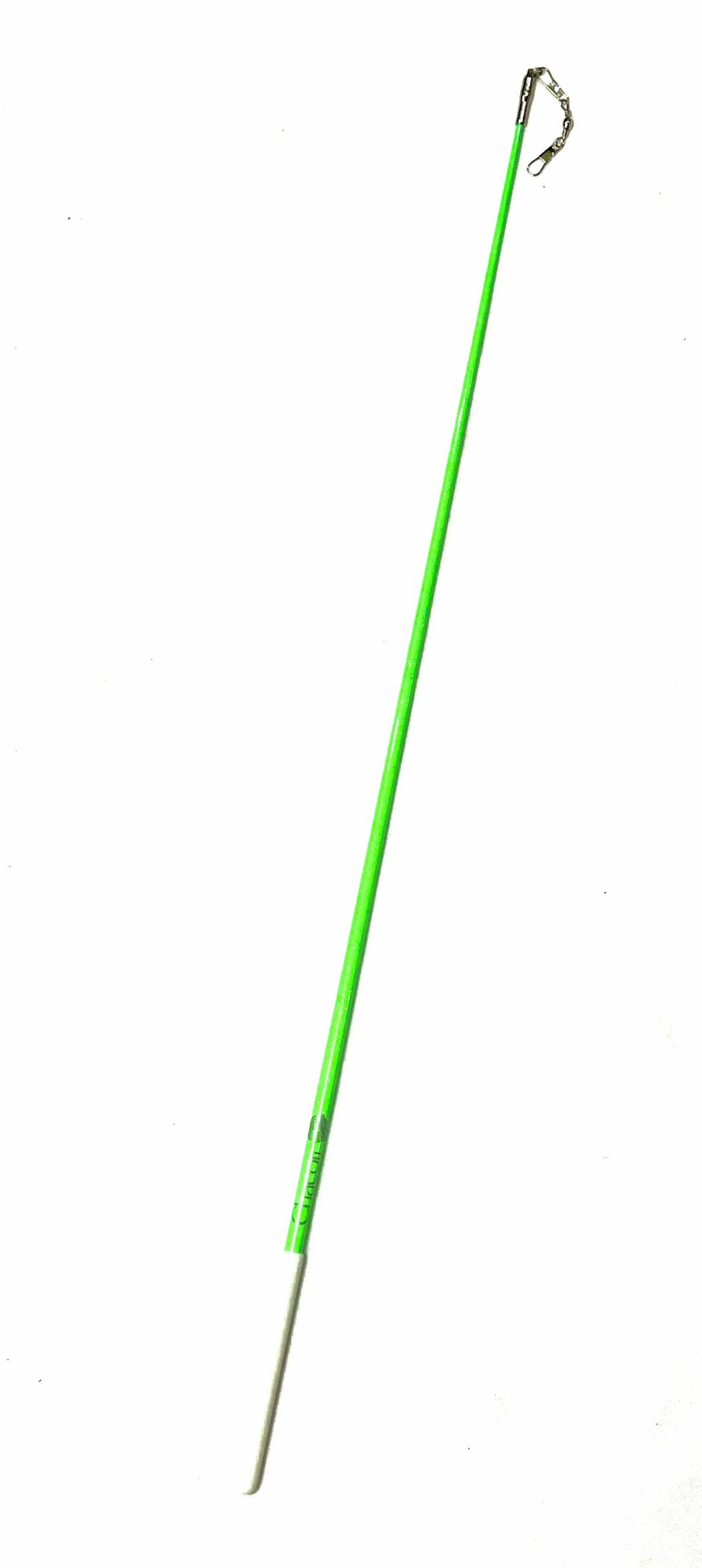 Палочка Chacott, 60 см, стандарт, голография, цв. белый/салатовый + футляр