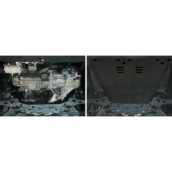 RIVAL 111.01850.1 (автоброня) защита картера и кпп Ford (Форд) Focus (Фокус) 2 (сталь)